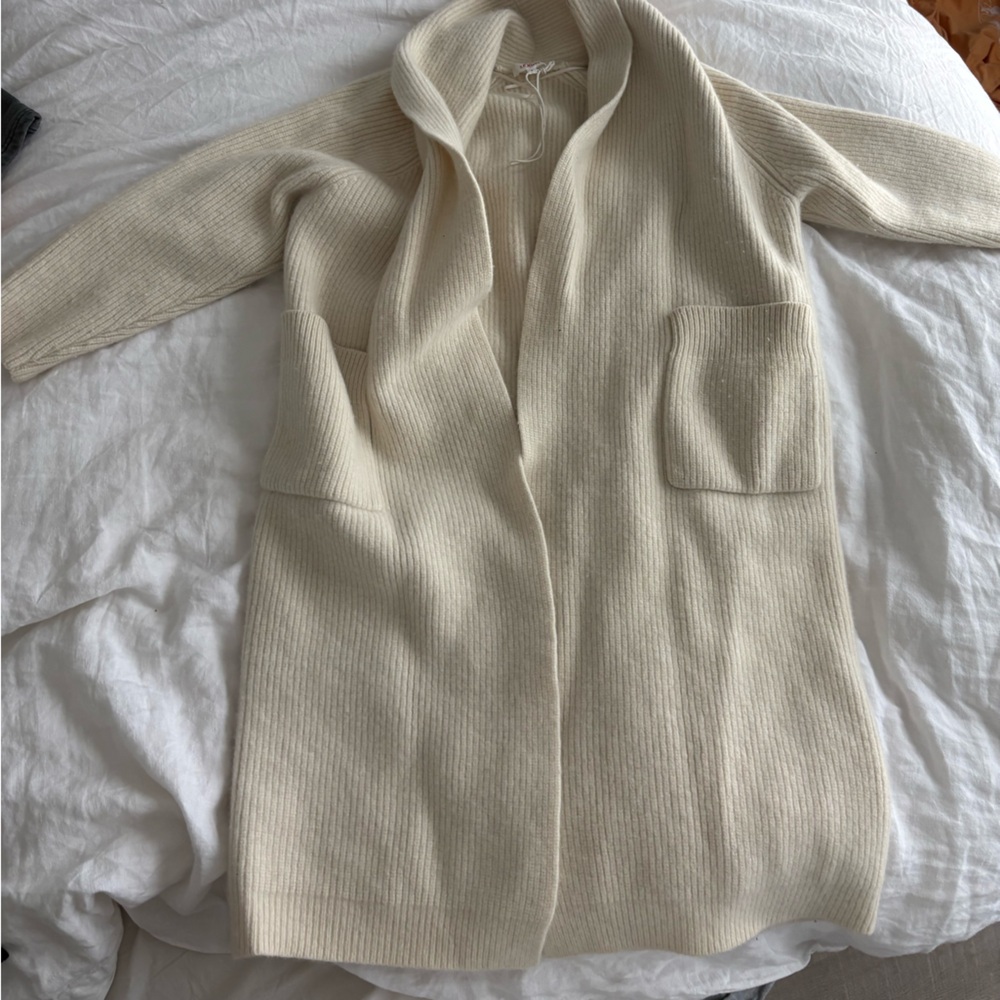 Wool cardigan